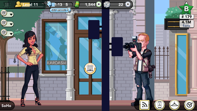 Illustration for article titled The Kim Kardashian iPhone game is a brilliant guide to fame